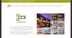Desktop Screenshot of ccsprojects.com